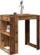 vidaXL Stolik barowy, stare drewno, 102x70x103,5 cm 1