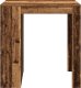 vidaXL Stolik barowy, stare drewno, 102x70x103,5 cm 5