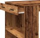vidaXL Stolik barowy, stare drewno, 102x70x103,5 cm 8