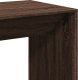 vidaXL Stolik barowy, brązowy dąb, 51x50x103,5 cm 7