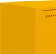 vidaXL Szafka RTV, musztardowa, 100,5x39x43,5 cm, stal 10