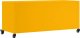 vidaXL Szafka RTV, musztardowa, 100,5x39x43,5 cm, stal 8