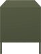 vidaXL Szafka RTV, oliwkowa, 101,5x39x43,5 cm, stal walcowana na zimno 6
