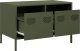 vidaXL Szafka RTV, oliwkowa, 68x39x43,5 cm, stal walcowana na zimno 5