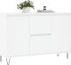 vidaXL Szafka, biała, 104x35x70 cm, materiał drewnopochodny 3