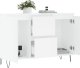 vidaXL Szafka, biała, 104x35x70 cm, materiał drewnopochodny 4