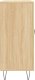 vidaXL Szafka, dąb sonoma, 90x34x80 cm, materiał drewnopochodny 7