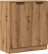 vidaXL Szafka, dąb artisian, 60x30x70 cm, materiał drewnopochodny 2