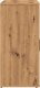 vidaXL Szafka, dąb artisian, 80x33x70 cm, materiał drewnopochodny 6