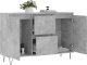 vidaXL Szafka, szarość betonu, 104x35x70 cm, materiał drewnopochodny 4