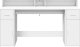 Biurko vidaXL Białe 160 cm x 55 cm 6