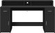 Biurko vidaXL Czarne 160 cm x 55 cm 6
