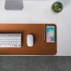 Rode Alterzone Pad Desktop Sustainable Vegan Leather Surface, Cognac Brown 5