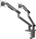 Alterzone Uchwyt biurkowy na 2 monitory 17" - 32" (ALZDARM17-32-G) 3