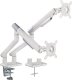 Alterzone Uchwyt biurkowy na 2 monitory 17" - 32" (ALZDARM17-32-W) 2