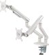 Alterzone Uchwyt biurkowy na 2 monitory 17" - 32" (ALZDARM17-32-W) 3