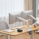 Alterzone Uchwyt biurkowy na 2 monitory 17" - 32" (ALZUSBDARM17-32-W) 6