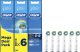 Końcówka Oral-B Oral-B Precision Clean Replaceable Toothbrush Heads | Heads | For adults | Number of brush heads included 6 | White 6