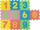 Eddy Toys MATA PUZZLE PIANKOWE EVA 40X40 KOLORY 10 ELEMENTY Z TORBĄ 1