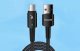 Kabel USB Essager Kabel USB-A do USB-C, Essager, EXC7A-CGB01-P, 100W, 0.5m (czarny) 1