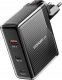 Ładowarka Essager Ładowarka sieciowa, Essager, ECT2CA-ZXB01-Z, GaN, USB-A, USB-C 100W (czarna) 2