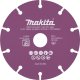 Makita MAKITA TARCZA DIAMENTOWA 125x22,23mm SEGMENT/UNIWERSALNA STAL, INOX, PVC, BETON, ZAPRAW 1
