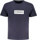 Napapijri NIEBIESKI T-SHIRT MĘSKI NAPAPIJRI Z KRÓTKIM RĘKAWEM 2XL 1