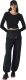 Champion Koszulka damska Champion Crewneck Croptop czarna 117435 KK001 L 3