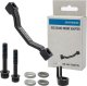 Shimano Adapter Shimano SM-MA P/PL do hamulca tarczowego przód, tył, 203>220 mm Post 1