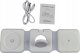 Ładowarka . ECOBOX ŁADOWARKA MAGSAFE BEZPRZEWODOWA BIAŁY 3w1 15W 1