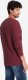 Ombre Zapinany pod szyją longsleeve męski z dzianiny waflowej  bordowy V2 OM-LSCL-0120 XL 4
