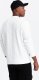 Ombre Bluza męska RELAXED FIT z tłoczonymi literami  ecru V2 OM-SSNZ-0164 XXL 5