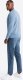 Ombre Nierozpinana męska dresowa bluza z metalowym pinem  błękitna V3 OM-SSNZ-0136 XXL 6