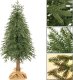 Springos Choinka sztuczna na pniu 220 cm świerk PE świąteczna dekoracja UNIWERSALNY 12