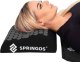 Springos Mata do akupresury z poduszką z kolcami, stymulator ciała, masażer relaksacyjny, czarna UNIWERSALNY 18