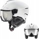 Uvex Kask z przyłbicą szybą Uvex Instinct Visor White Black Mat 2023 56-58 cm 8