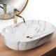 Umywalka Rea Umywalka Nablatowa REA CLEO 61 Aiax Shiny 1