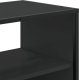 vidaXL Szafka pod TV, czarna, 100x31x39,5 cm 7