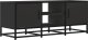 vidaXL vidaXL Szafka pod TV, czarna, 100x35x41 cm, materiał drewnopochodny 2