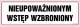 Mój dom Nieupoważnionym Wstęp Wzbroniony Tabliczka 300X100 Płyta Pcv Z Przylepcami Libres Polska Sp Nc001_300X100_Pn 5904937401600 1