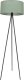 Lampa podłogowa Candellux SHANTI lampa podłogowa czarny 1x40W E27 abażur miętowy  51-38753 1