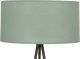Lampa podłogowa Candellux SHANTI lampa podłogowa czarny 1x40W E27 abażur miętowy  51-38753 1