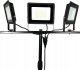 Naświetlacz Schmith Naswietlacz LED 2x100W for zoltym statywem Schmith SL-S20 12