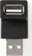 Adapter USB Nedis Nedis CCGB60930BK zmieniacz płci / kabli USB-A Czarny 1