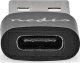 Adapter USB Nedis Nedis CCGB60920BK zmieniacz płci / kabli USB-A USB-C Czarny 4