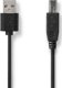 Kabel USB Nedis USB-A - USB-B 2 m Czarny (CCGL60101BK20) 1