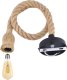 Lampa sufitowa ATL ZD151B Oprawa sufitowa 1m e27 sznur       jutowy 2