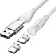 Kabel USB 4smarts USB-C - USB-C 1.8 m Biały (541236) 2