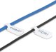 Organizer StarTech StarTech CABLE-TAG-HLWH organizator na kable Uniwersalne Znaczniki kablowe Biały 100 szt. 6
