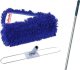 Vileda Zestaw Akrylowy wkład do zamiatania 60 cm + Dustmop uchwyt metalowy do mopa 60 cm + Kij aluminiowy niebieski 1